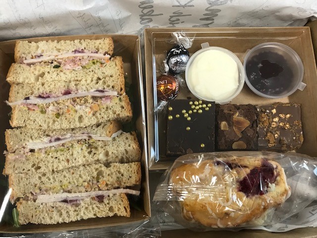 Our Socially Distanced Christmas Lunch