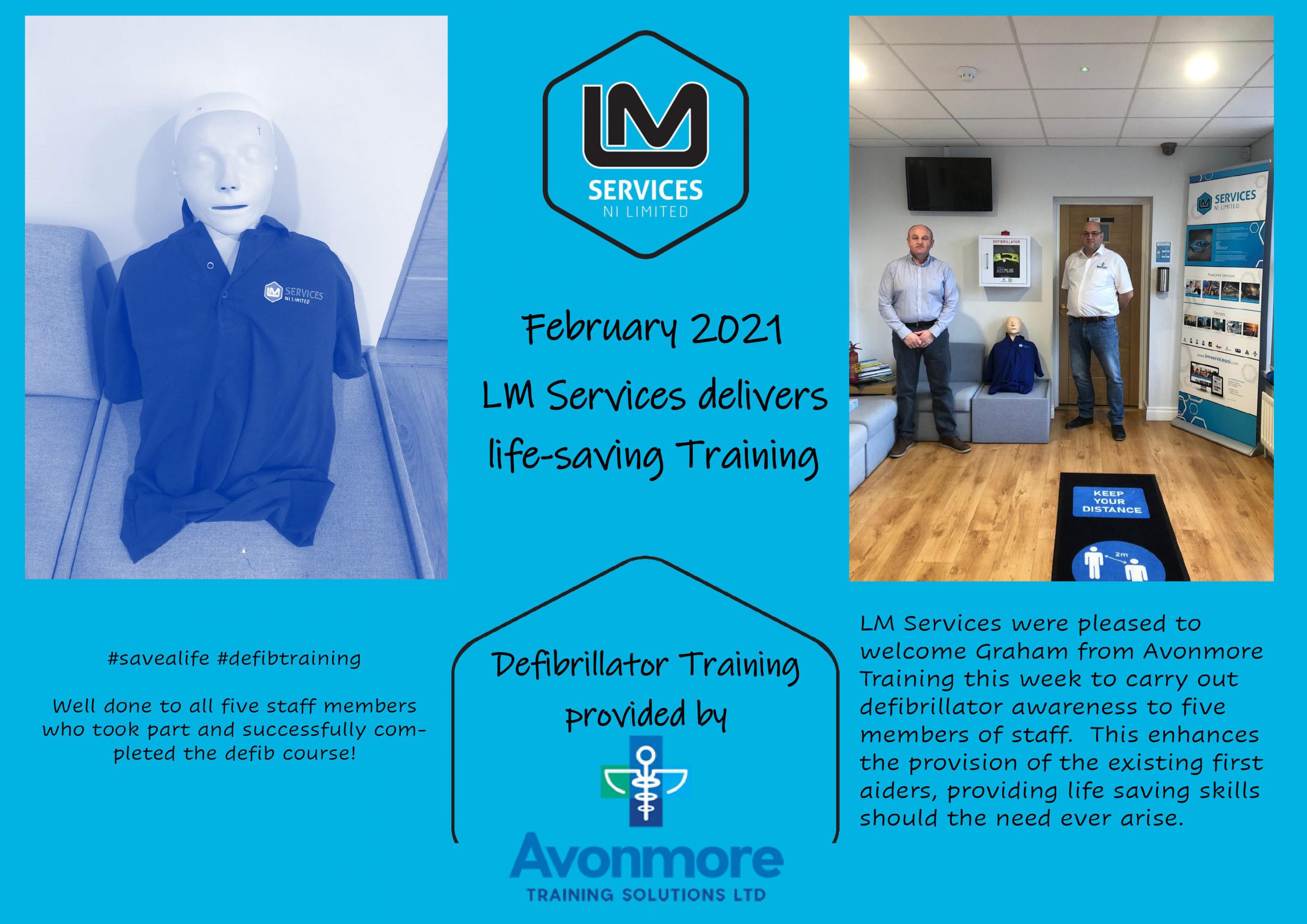 Enhancing our life saving skills LM Services (NI) Ltd
